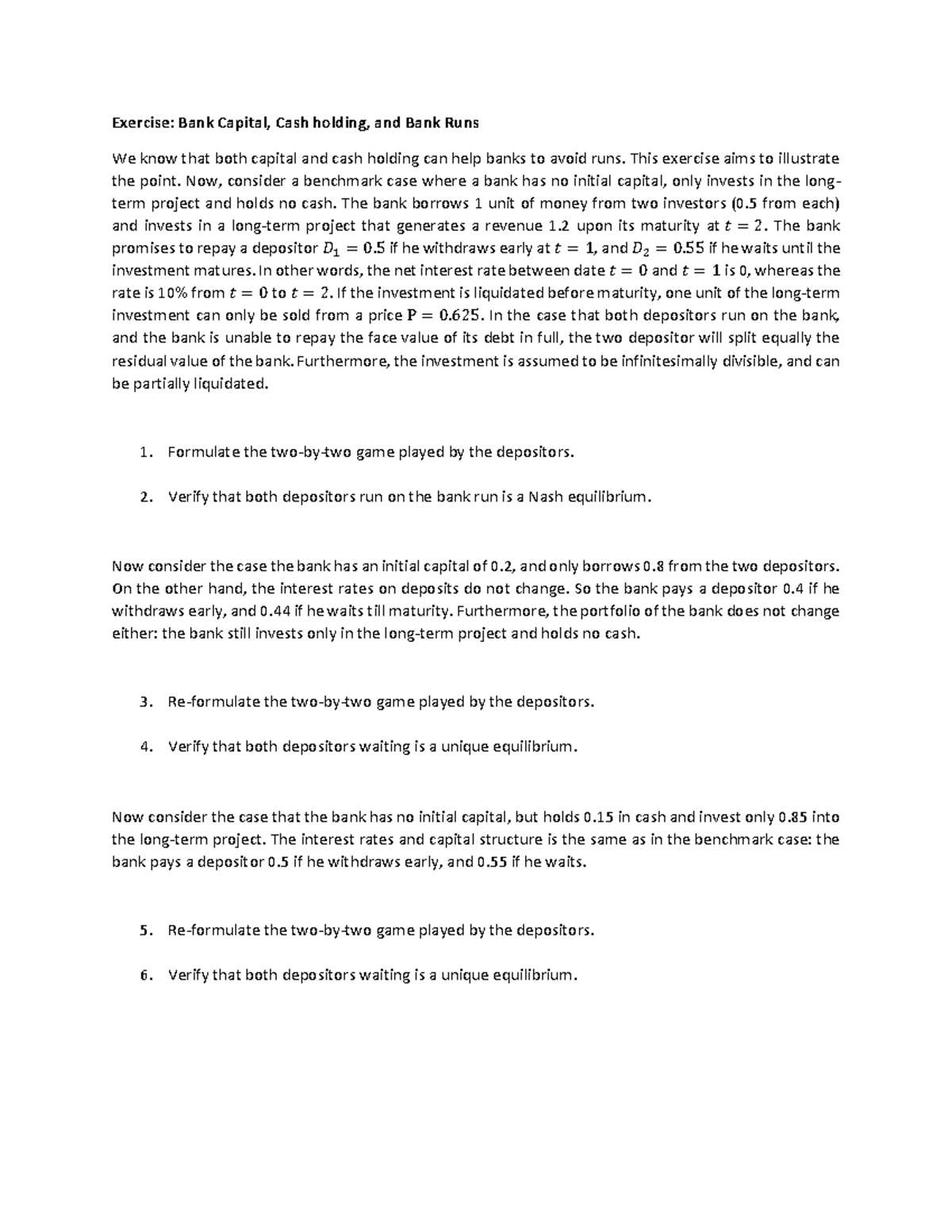 10 Exercise Regulation Questions - Warning: TT: undefined function: 22 ...