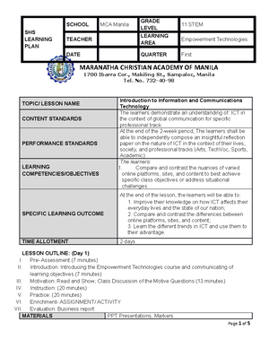 ENG9-Q4-MOD9 - I want to know more lectures - English Quarter 4 Module ...