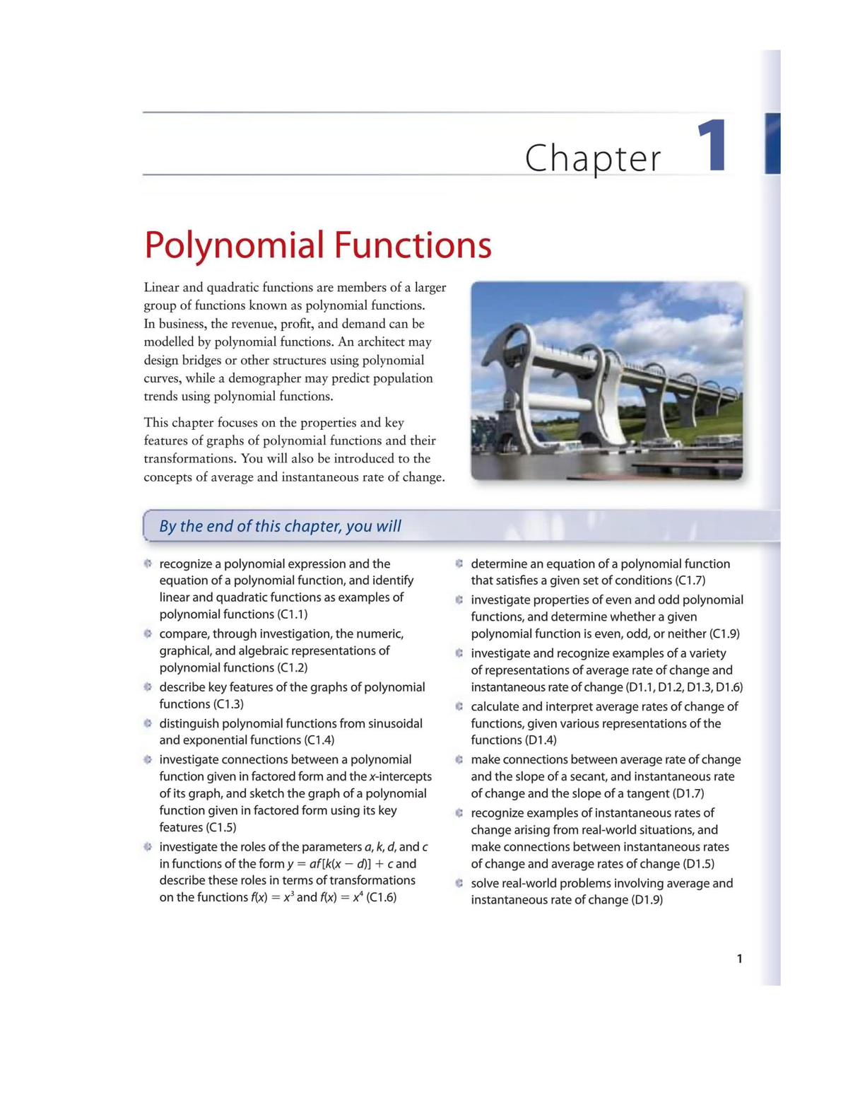 Gr 12, Advanced Functions, 1 TXB MHF4U Chapter 1 - Studocu