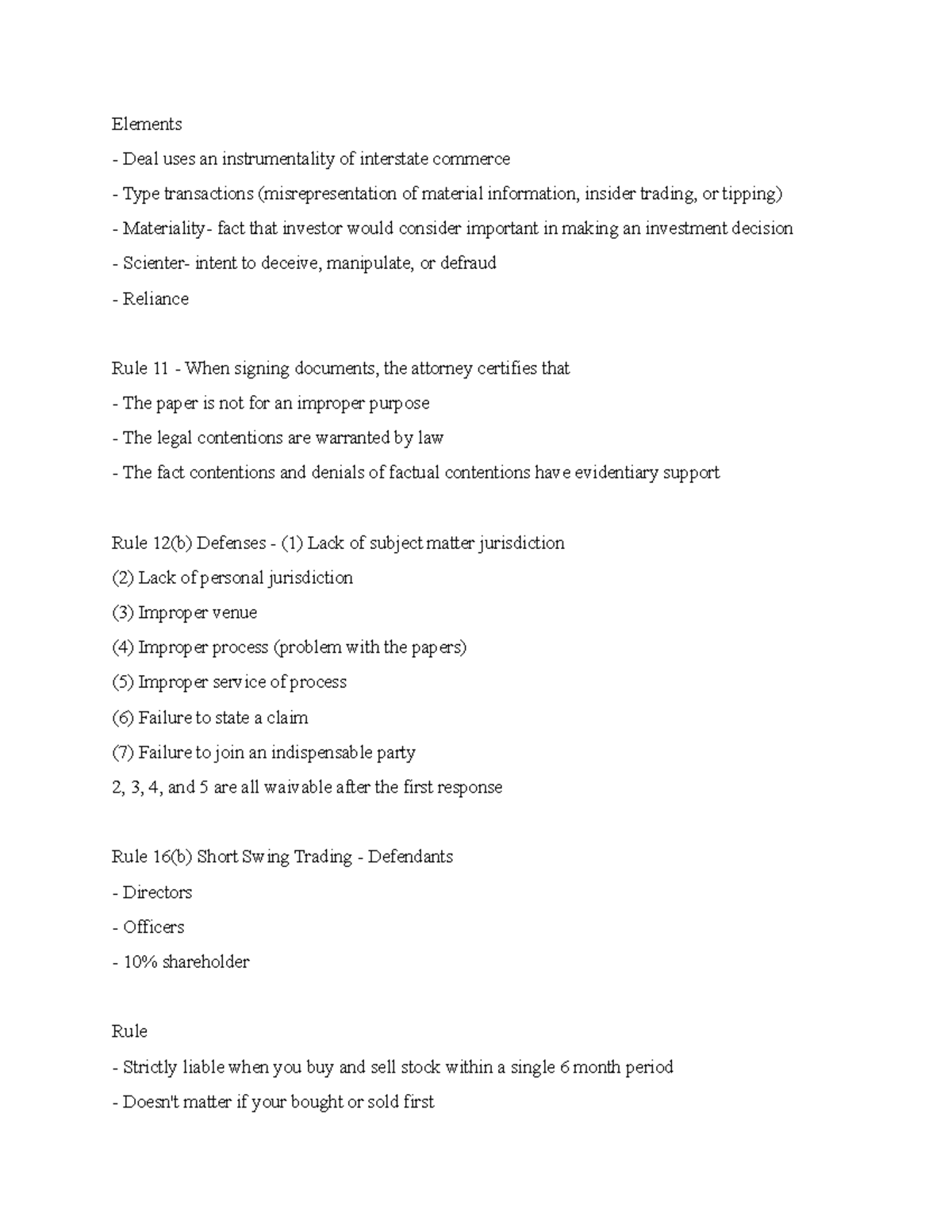 Note 12 Bar Exam Elements Deal uses an instrumentality of