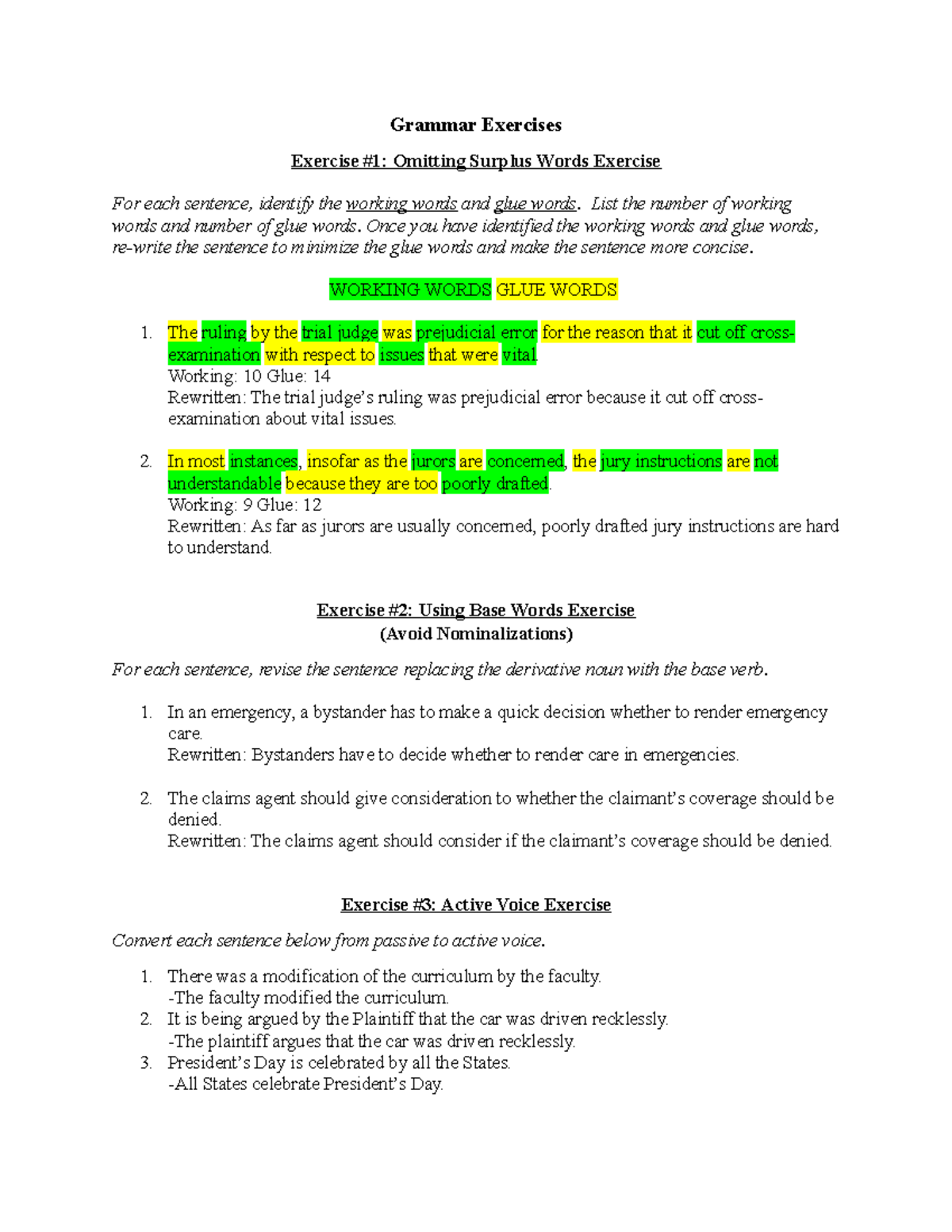 grammar-exercises-these-are-for-class-grammar-exercises-exercise-1