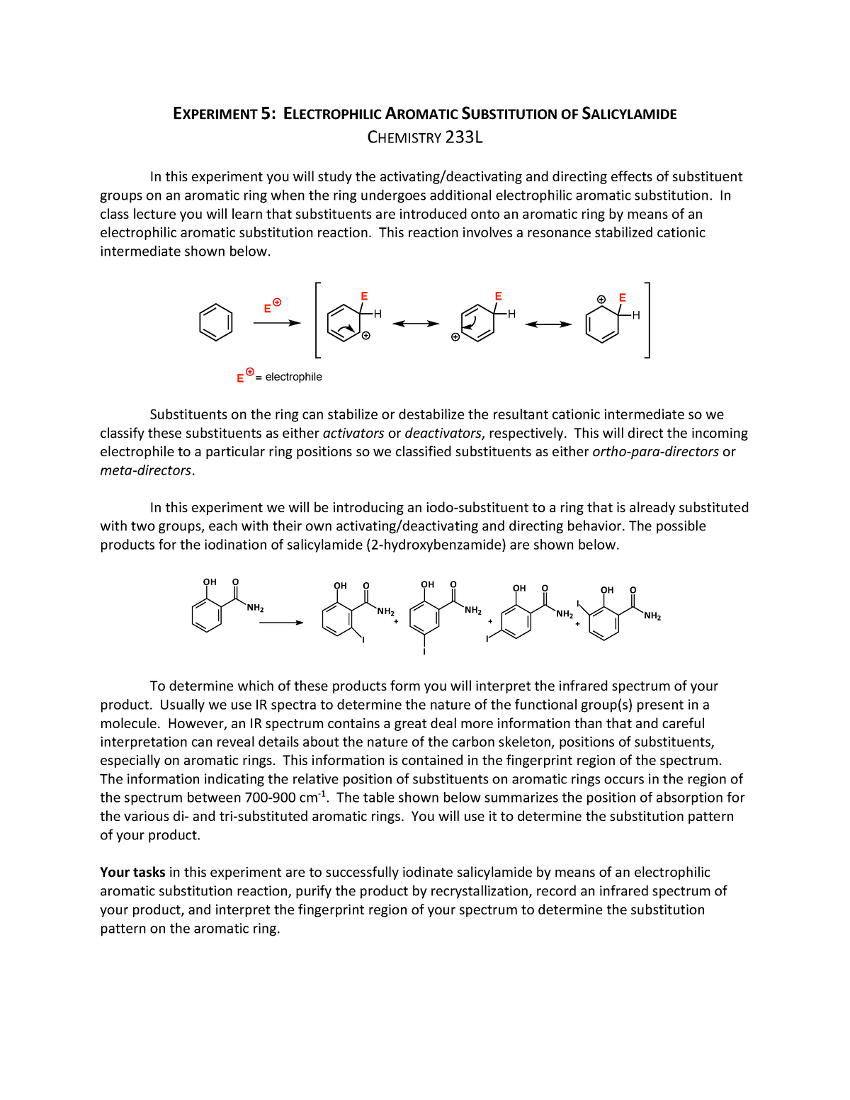 How To Find The Most Reactive Position In Electrophilic Aromatic  Substitution Reactions?