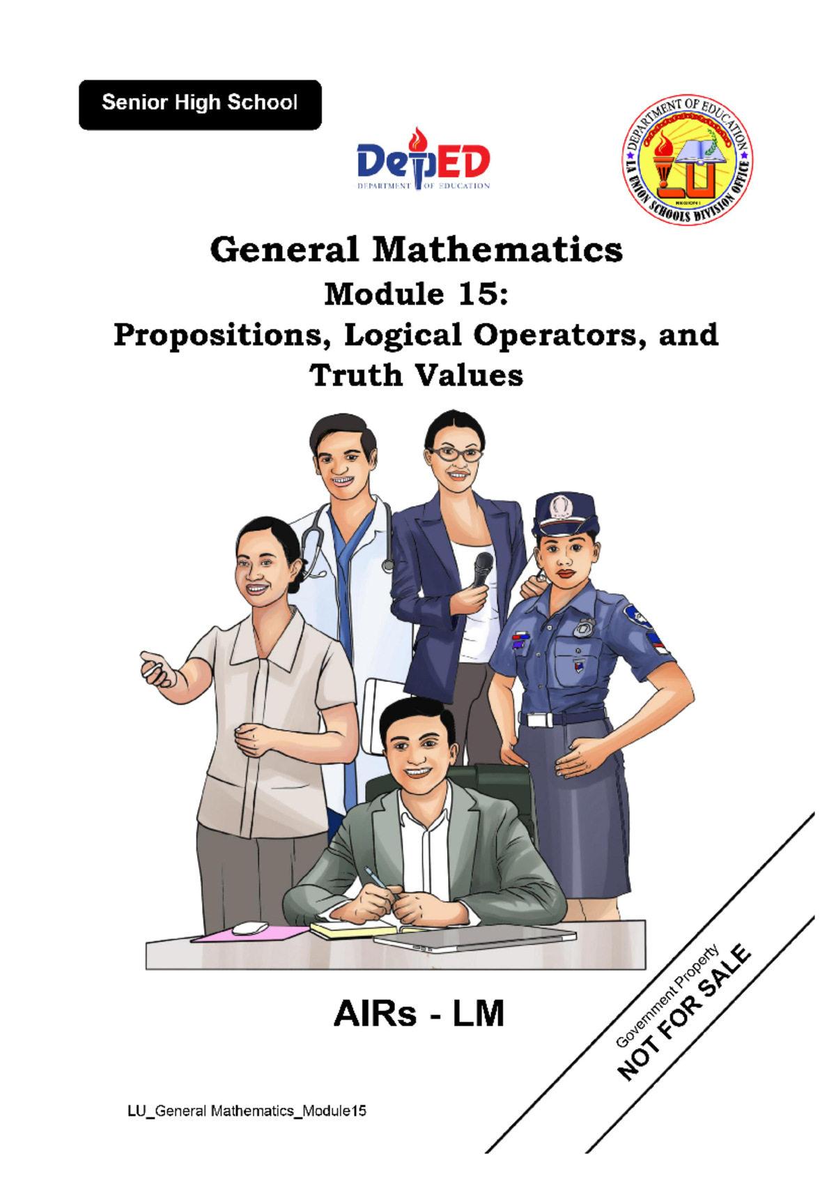Q2 Gen Math Module-15-Propositions-Logical-Operators-Truth-Values - BS ...