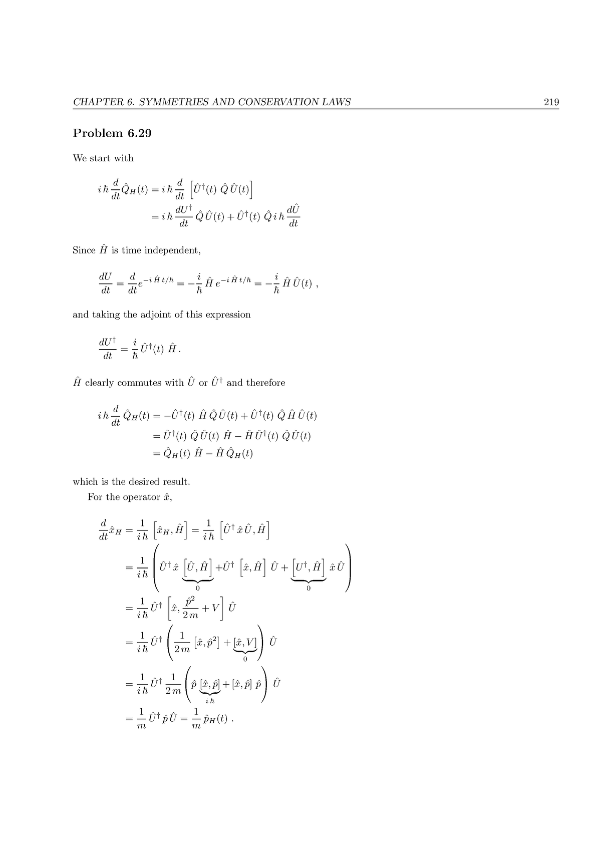 EP455 Study Material 219 - CHAPTER 6. SYMMETRIES AND CONSERVATION LAWS ...