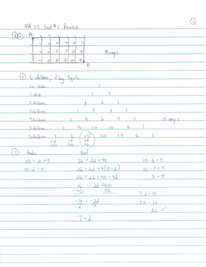 Math HW3 - Homework from course - Inductive and Deductive Reasoning ...