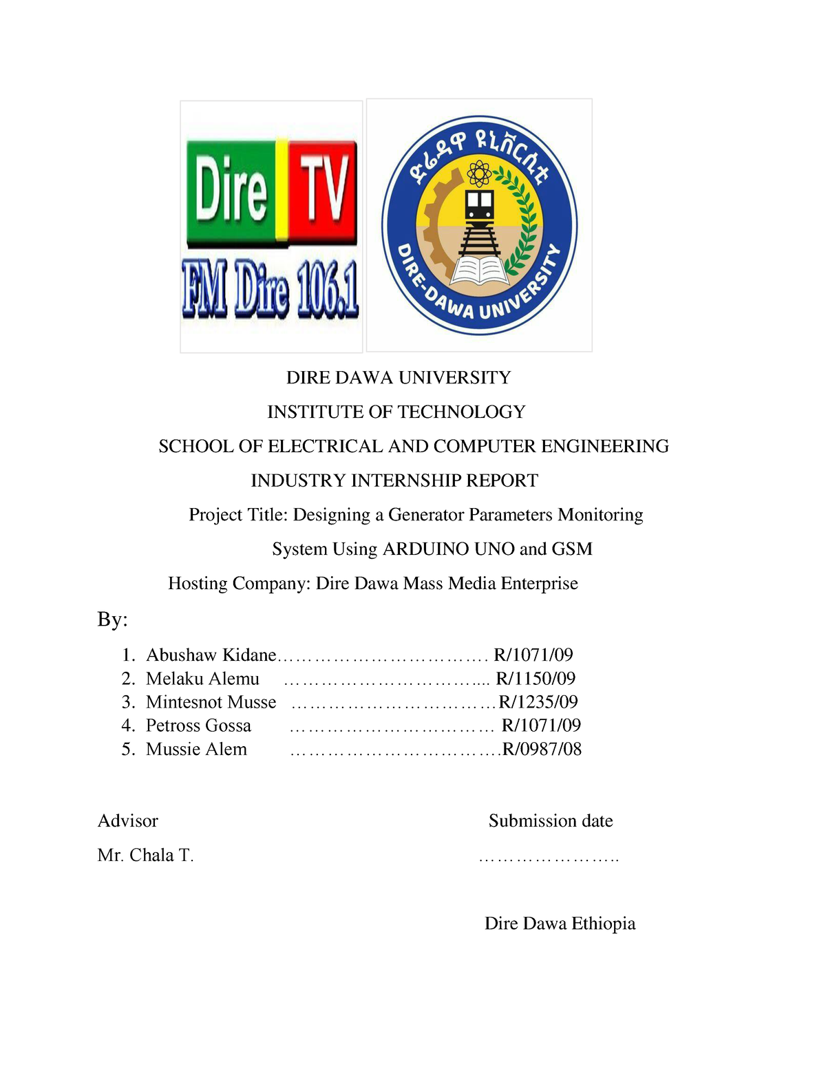 internship-practice-lecture-notes-1-4-dire-dawa-university-institute-of-technology-school-of