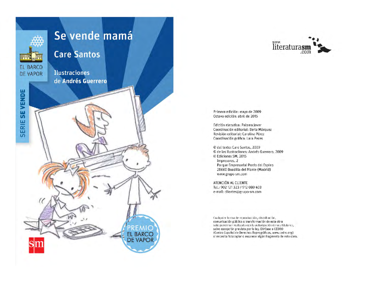 Libro Se Vende Mamá Pdf Completo www.studocu.com