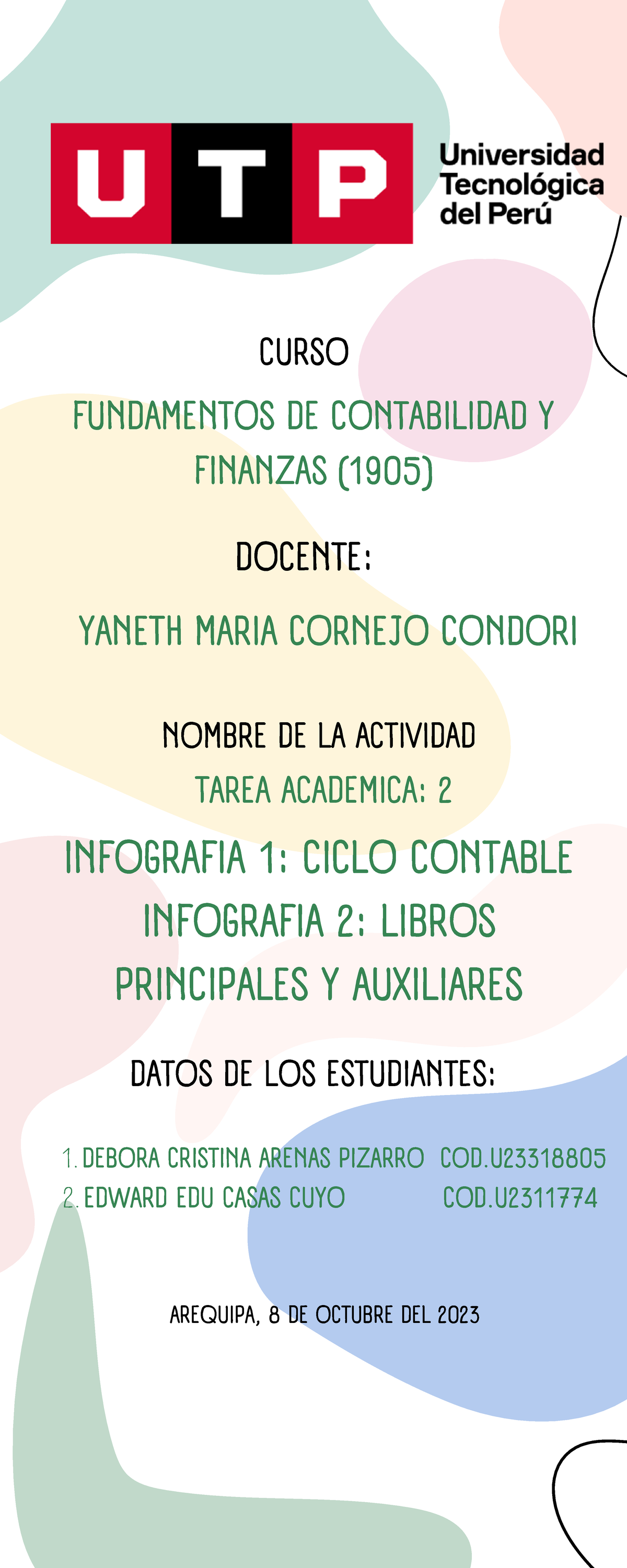 Infografia Ciclo De Contable, Libros Principales Y Auxiliares - CURSO ...