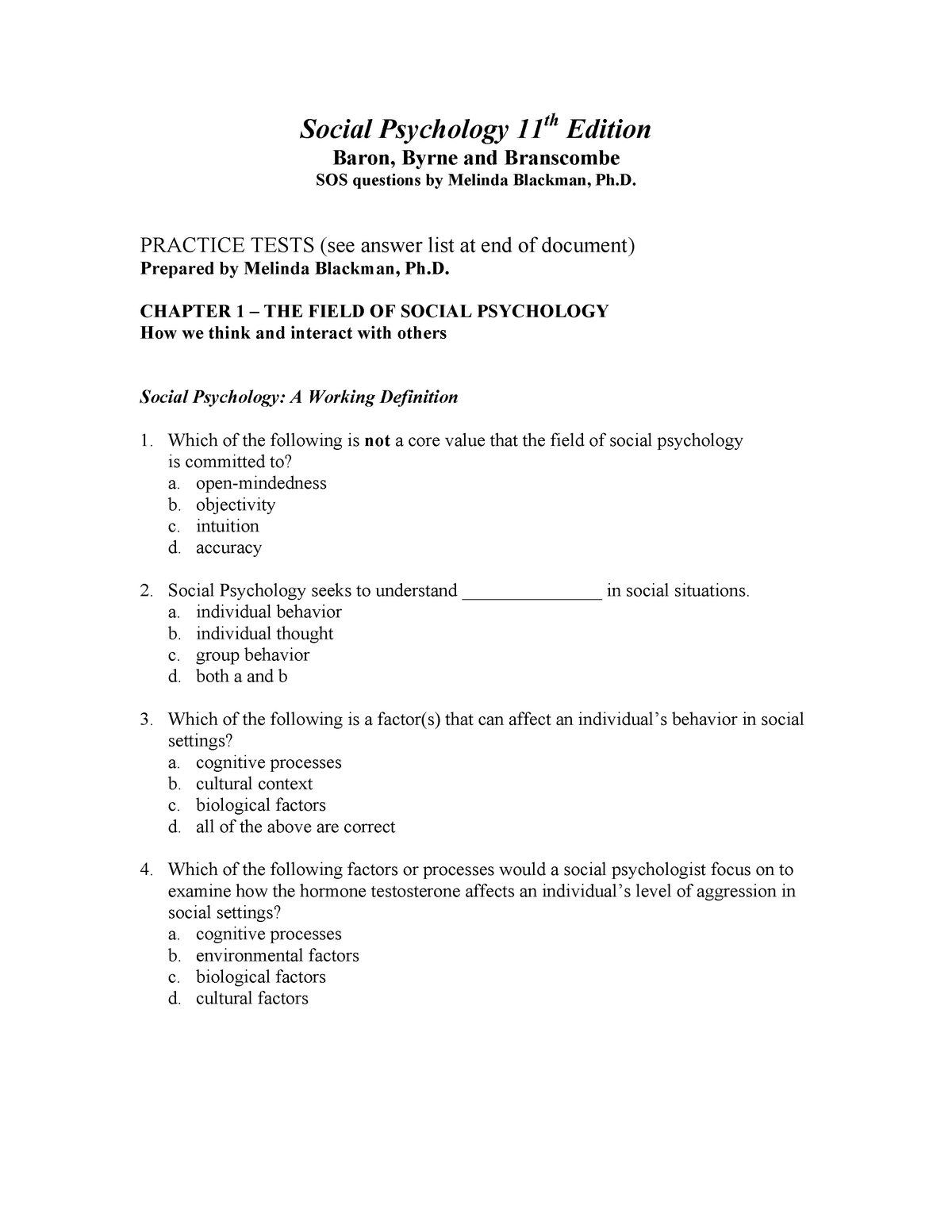 psychology research methods exam questions and answers