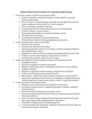 Chapter 2 - med surg - History and Evolution of Community Health ...