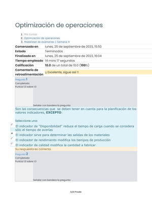 Examen Sem2 Optimización De Operaciones - Optimización De Operaciones ...