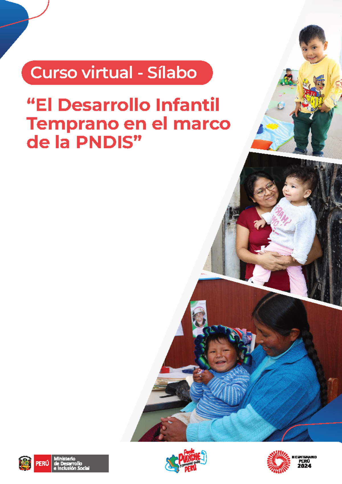 Silabo Sello Municipal Curso - “El Desarrollo Infantil Temprano en el ...