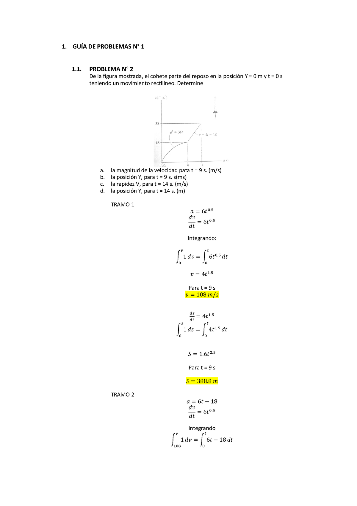 Guias Dinamica (1,2,3 Y 4) - Warning: TT: Undefined Function: 32 ...