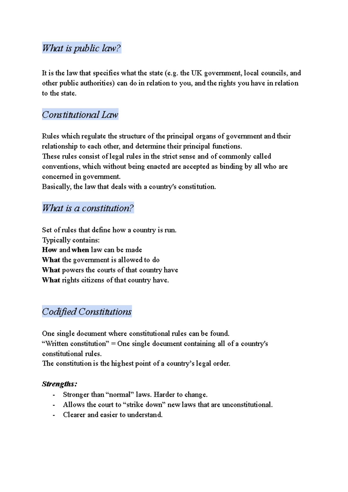 What is public law - What is public law? It is the law that specifies ...