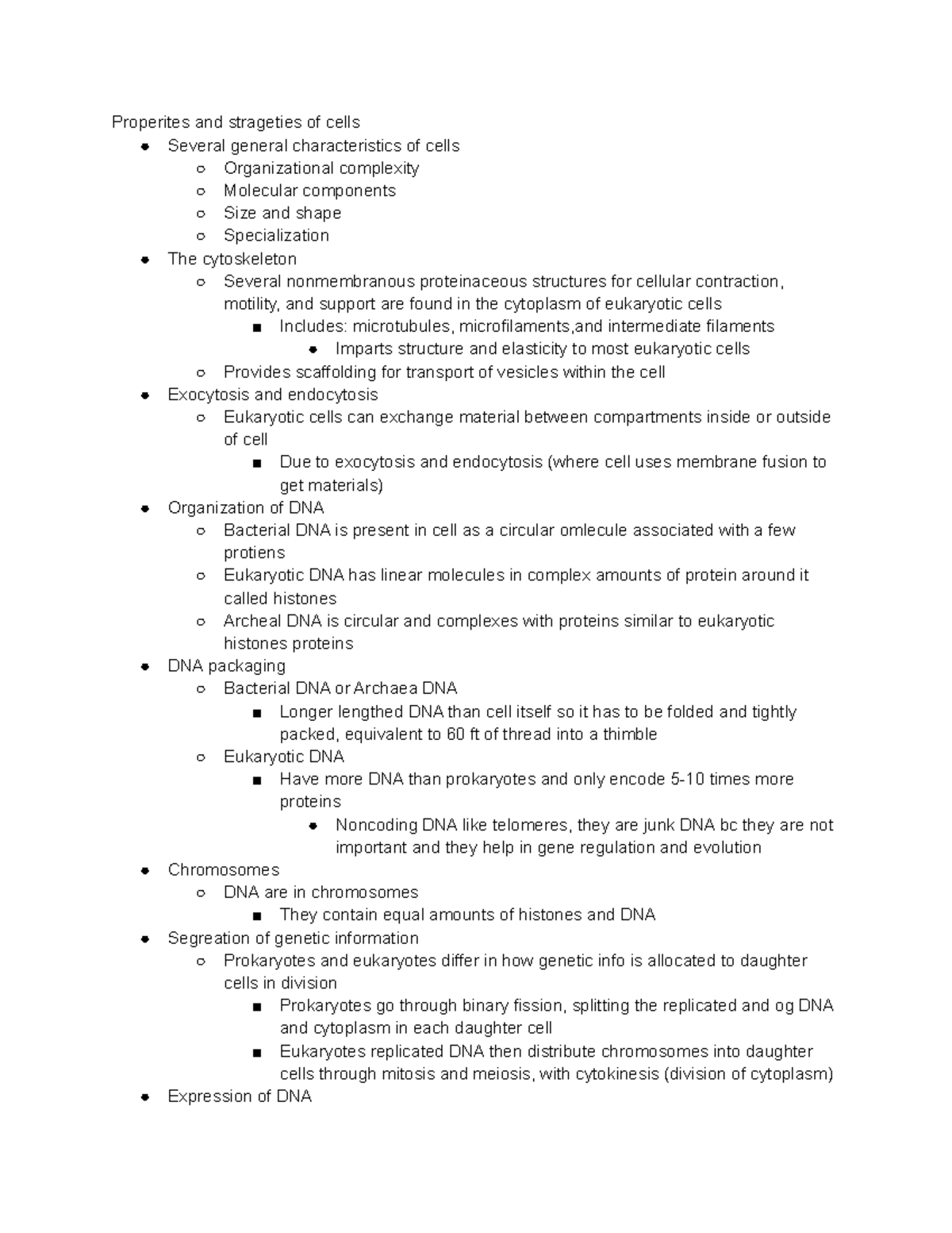 eukaryotic-cells-and-organelles-properites-and-strageties-of-cells