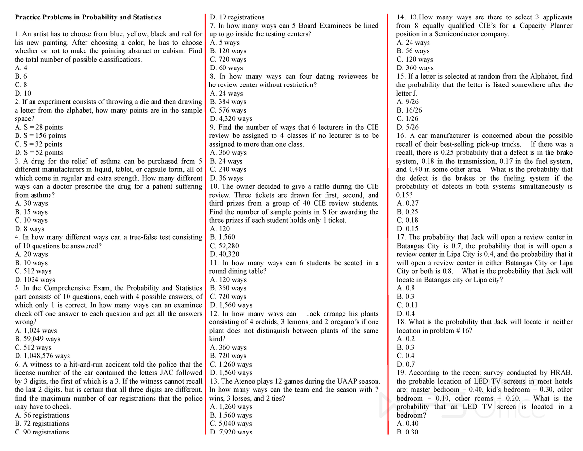 module-1-practice-problems-in-probability-and-statistics-practice