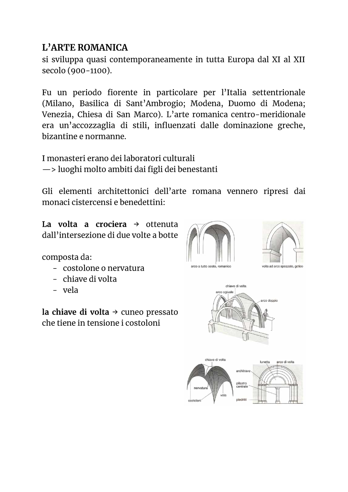 ARTE Romanica - L’ARTE ROMANICA Si Sviluppa Quasi Contemporaneamente In ...