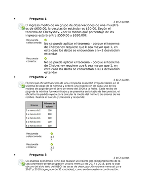 Actividad 2. Automatizada - PREGUNTA 1 1. 2. PREGUNTA 2 1. 3. El ...