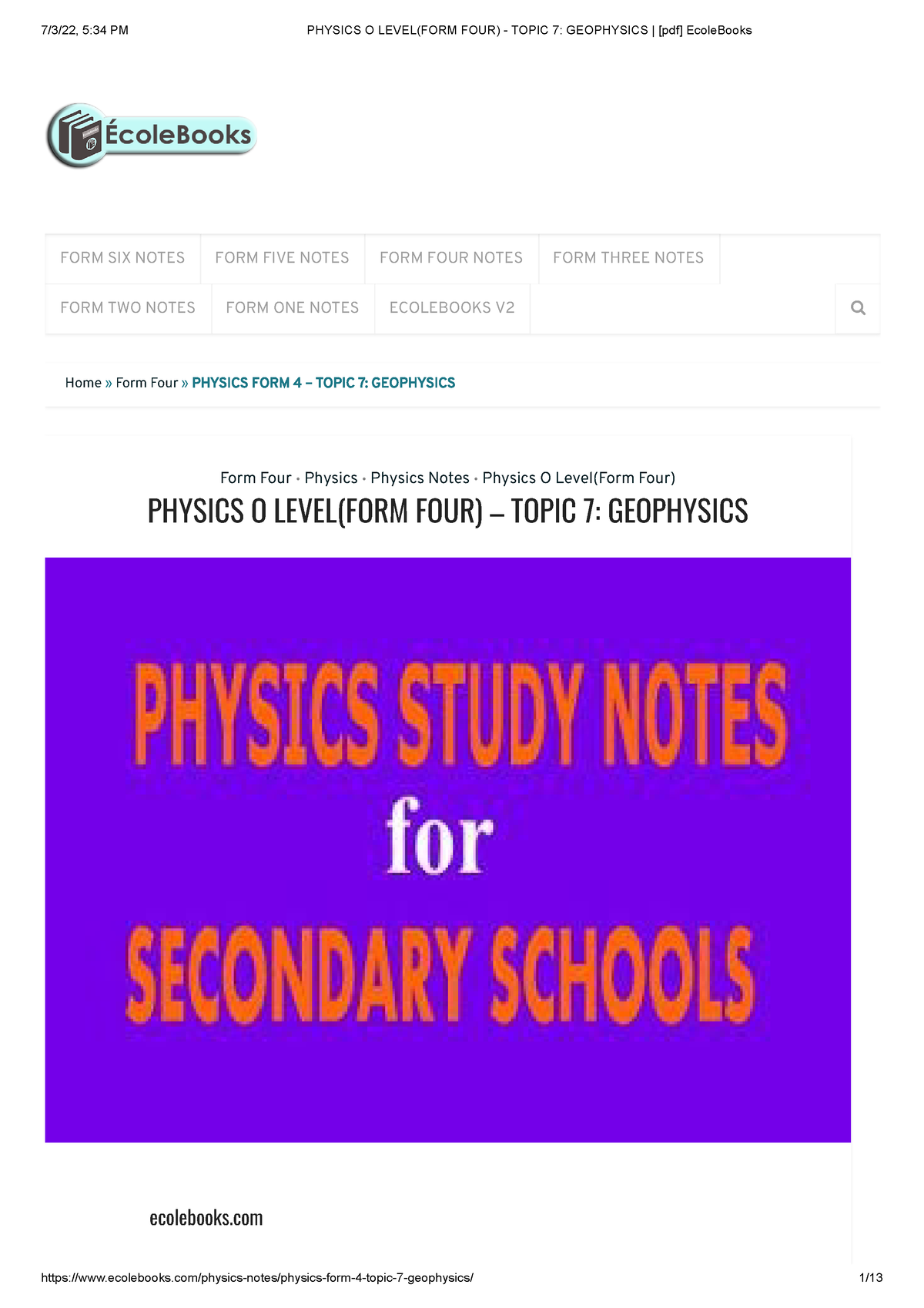 physics-o-level-form-four-topic-7-geophysics-pdf-ecole-books