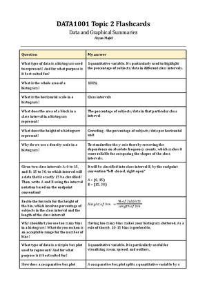 Topic 7 Flashcards (Box Model) - DATA1001 Topic 7 Flashcards Chance ...