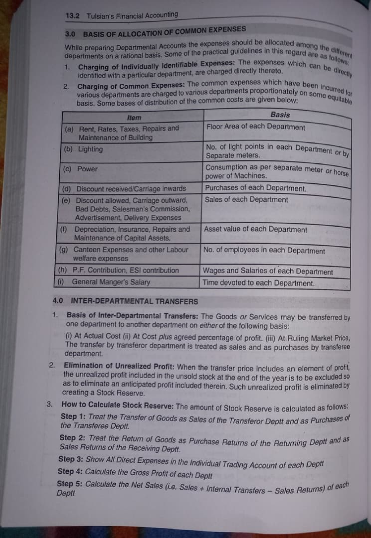 Dept Acc PC Tulsian - Practice Material - 13 Tulsian's Financial ...