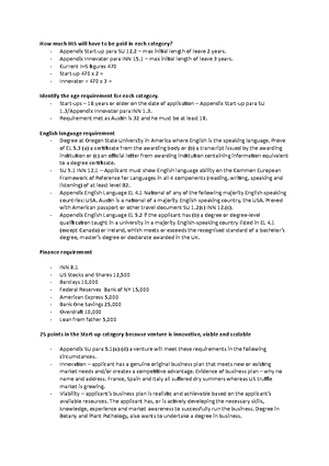 WS 4 prep task 1 - Preparatory task 1 for workshop 4 immigration law ...