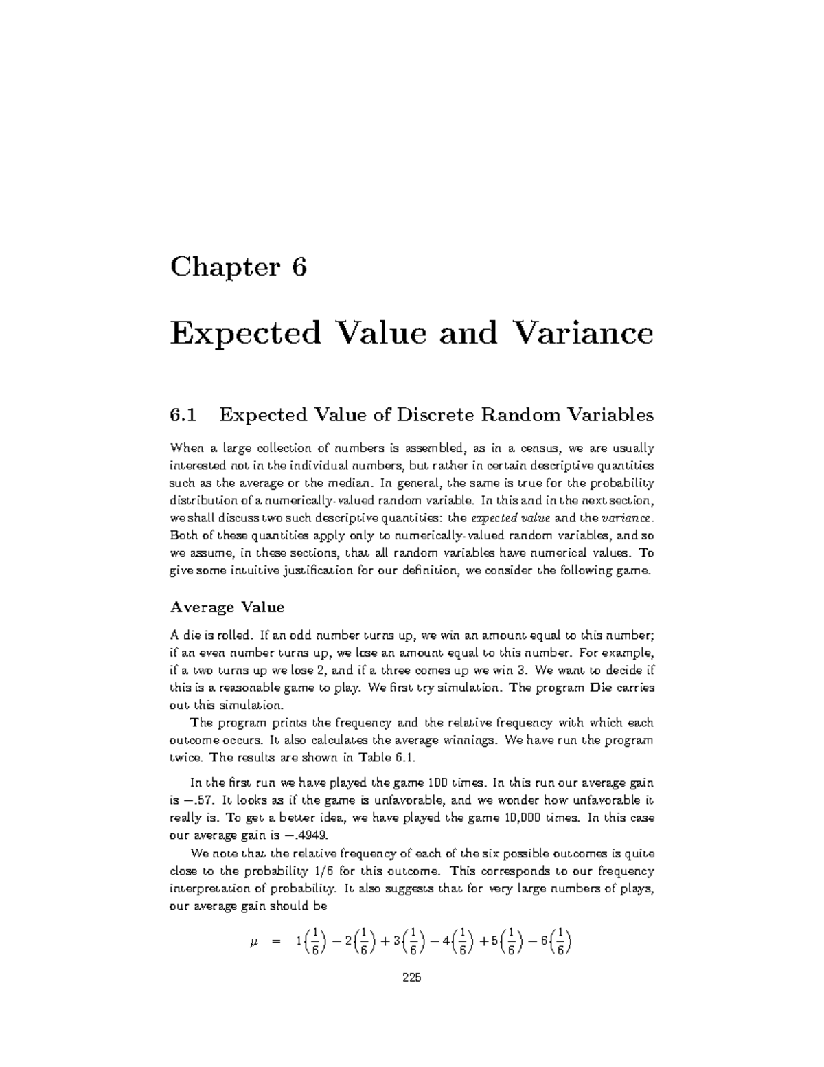 Chapter 6 Summary Introduction To Stochastic Modelling Chapter 6