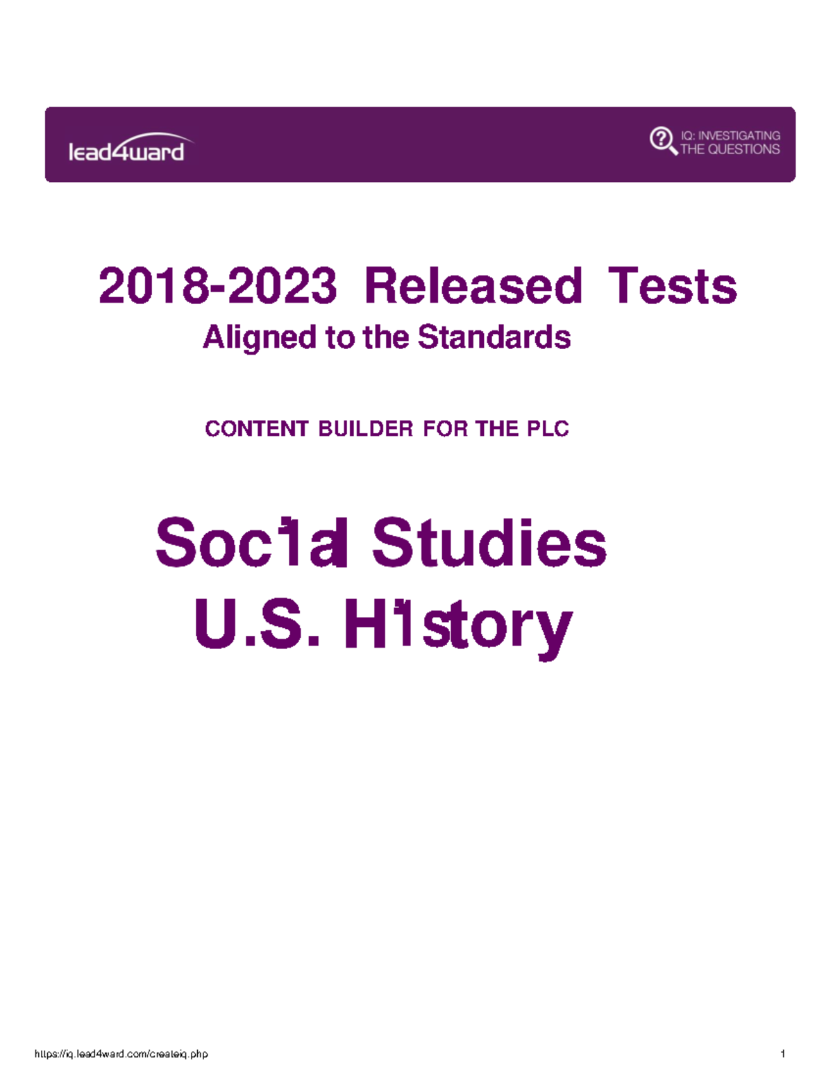 Roaring 20's 201823 iq.lead4ward/createiq.php 1 2018 2023 Released