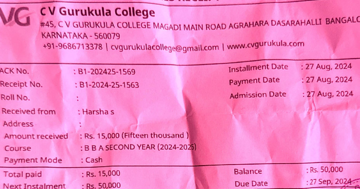 Bba Vf Vume 1 Scan Adobe Scan 27 Aug 2024 - BBA notes - =========-i CV Gurukula College