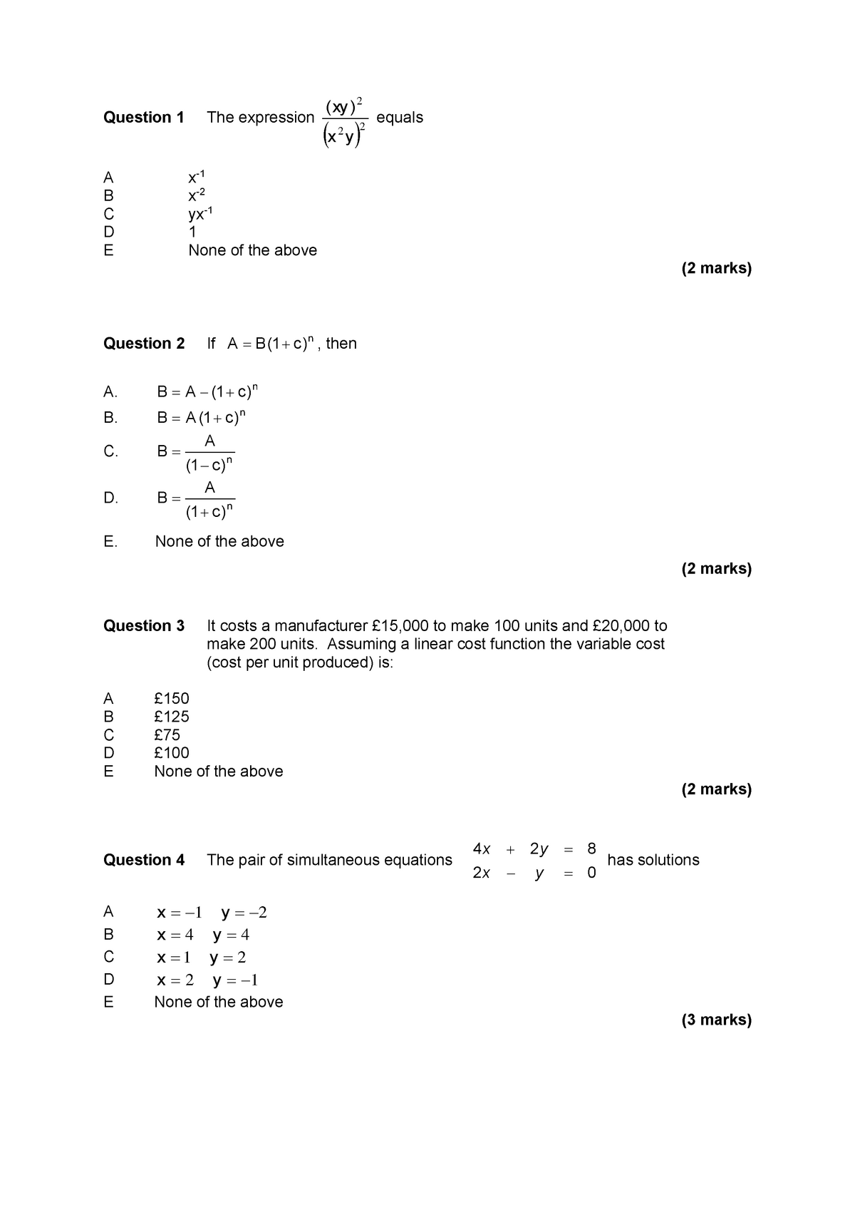 exam-2015-question-1-the-expression-2-2-2-x-y-xy-equals-a-x-b-x-c