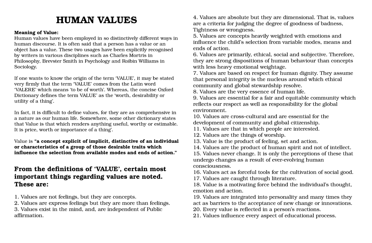 human-values-zshreqwarhjaer-human-values-meaning-of-value-human