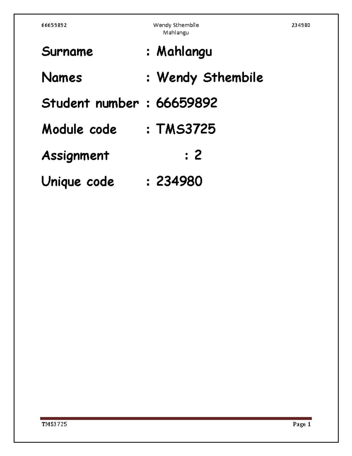 Wendy Sthembile Mahlangu 10127977 0 8643e7ddc4dbc412d89b9932a28eccbf