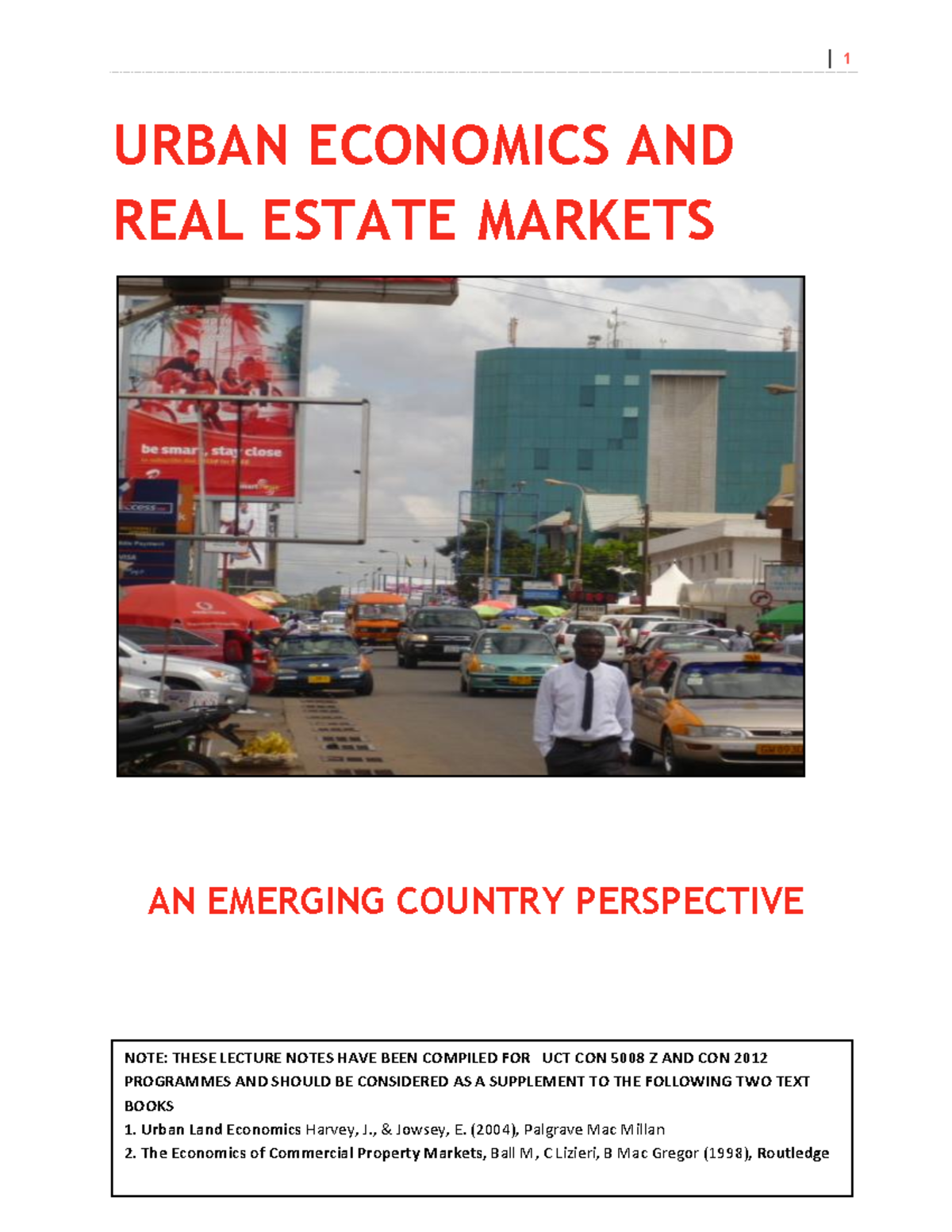 urban-land-economics-2019-1-urban-economics-and-real-estate-markets