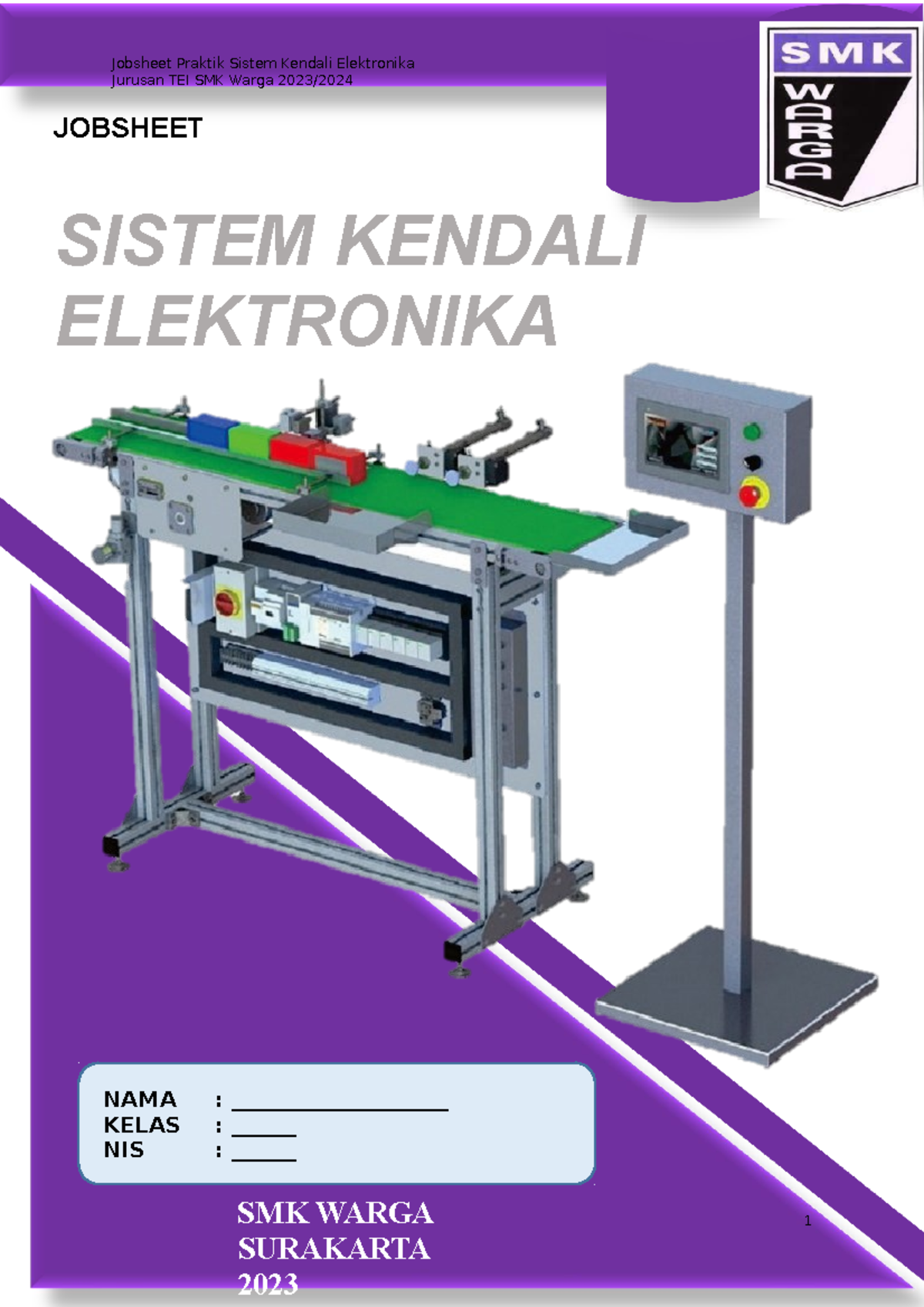 Jobsheet SKE Gasal P2 - Jurusan TEI SMK Warga 2023/ 1 JOBSHEET SISTEM ...