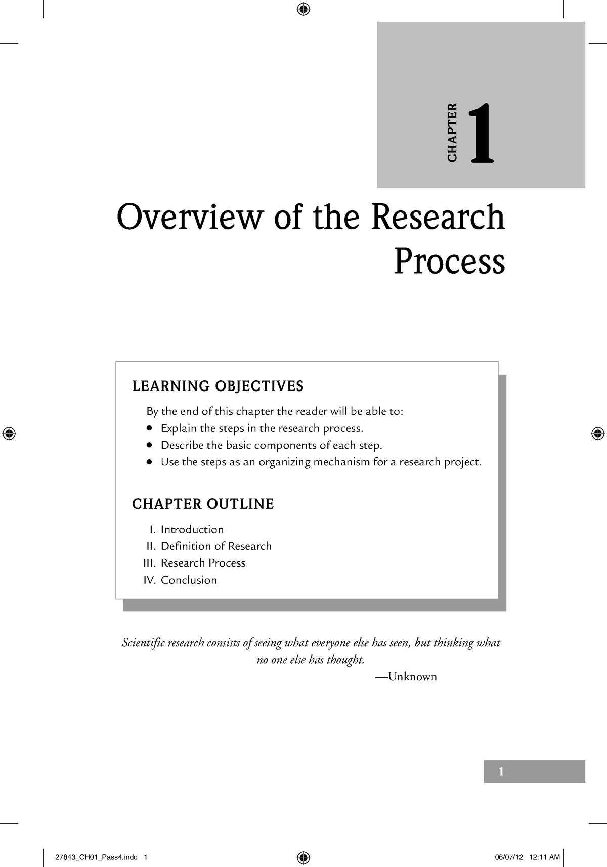 chapter 1 research objectives