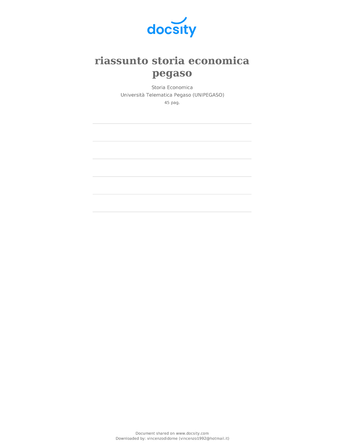 Storia Economica - Riassunto Storia Economica Pegaso Storia Economica ...