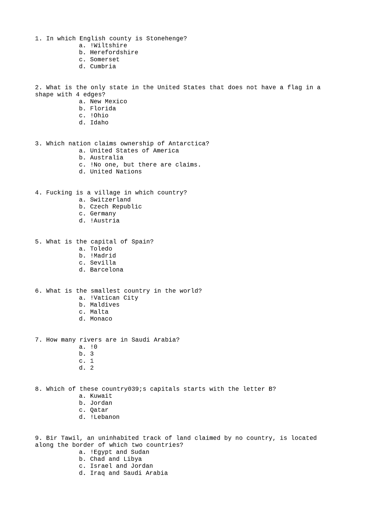 ASTR145 Cheat Sheet 9 - Literature - In which English county is ...