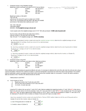 Module 6 problem set - ACC 201 - Studocu