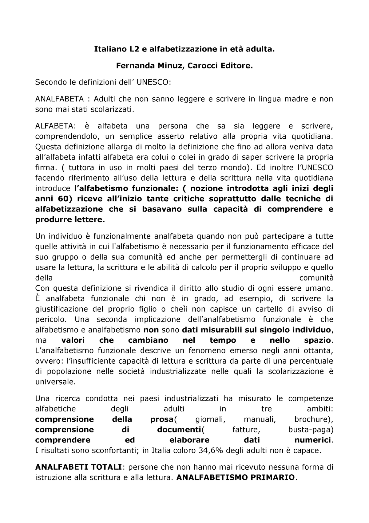 Italiano L2 E Alfabetizzazione In Età Adulta 1011239