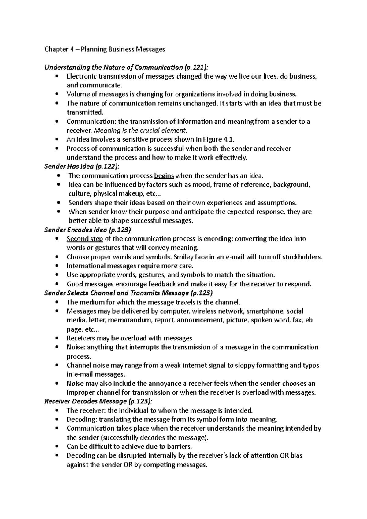 CH4 Business Communiction Process & Product (Guffey & Loewy) - Chapter ...