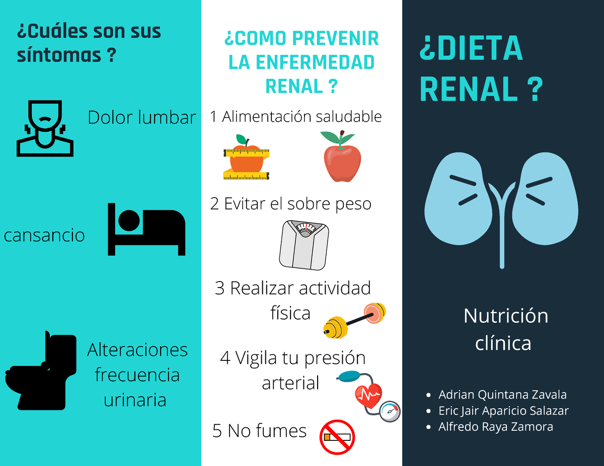 ¿dieta Renal - Nutrición - ¿DIETA RENAL? ¿Cuáles Son Sus Síntomas ...