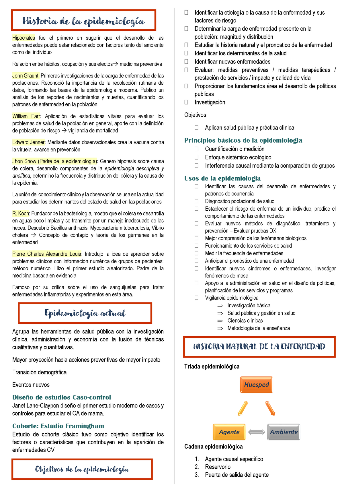 Epidemiologia examen I - MH305 - UNSAAC - StuDocu