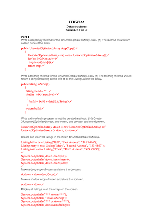 MEMO Test 2 MTHS 225 BSc IT 2024 - Question 1 1 A predicate is a ...