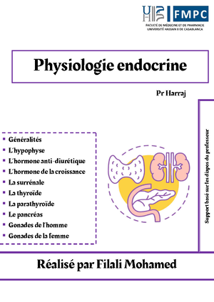 Hypophyse-Mohamed Filali - Physiologie de l’hypophyse Rappel anatomique ...
