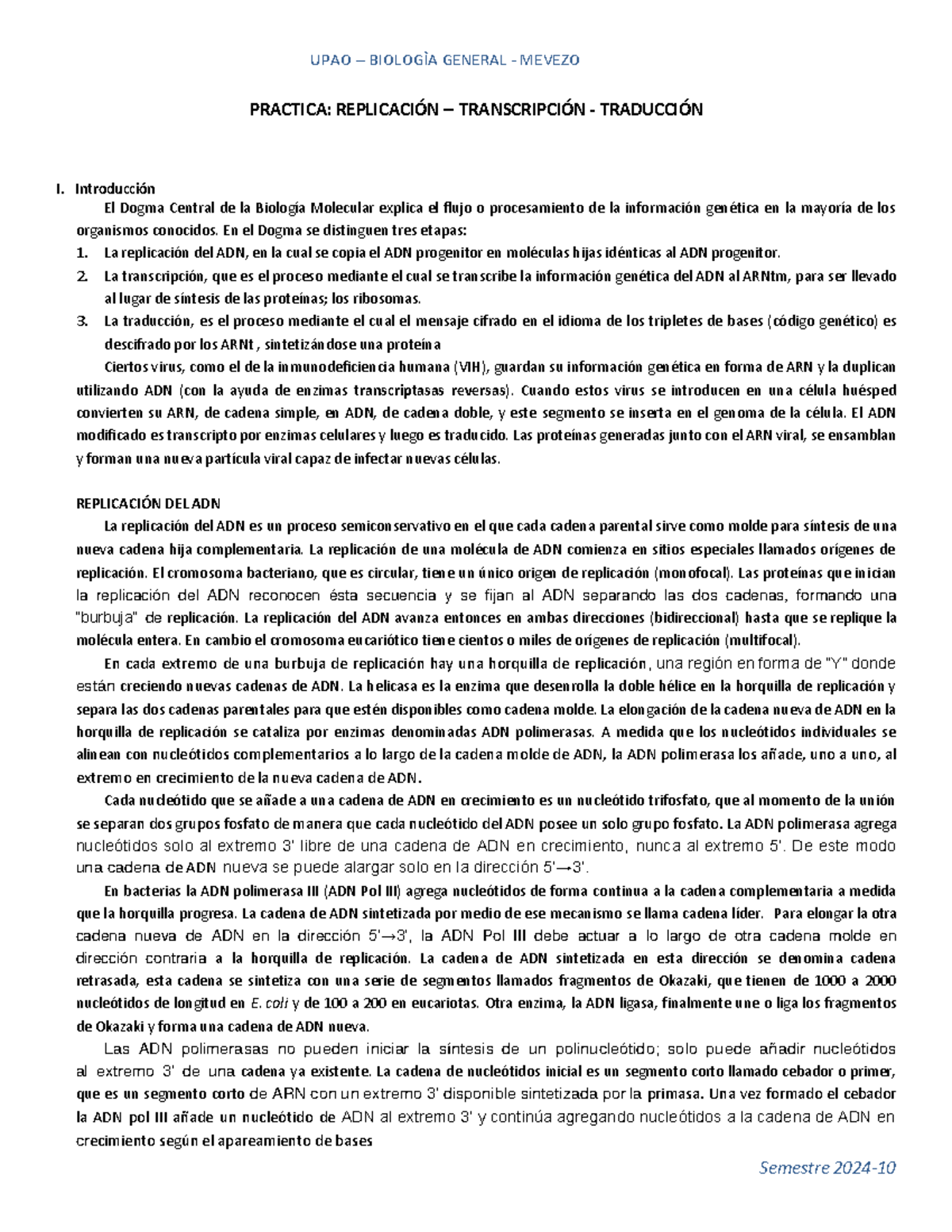 Instructivo Dogma+ Central+DE+LA+ Bio log%C3%8DA copia - PRACTICA ...