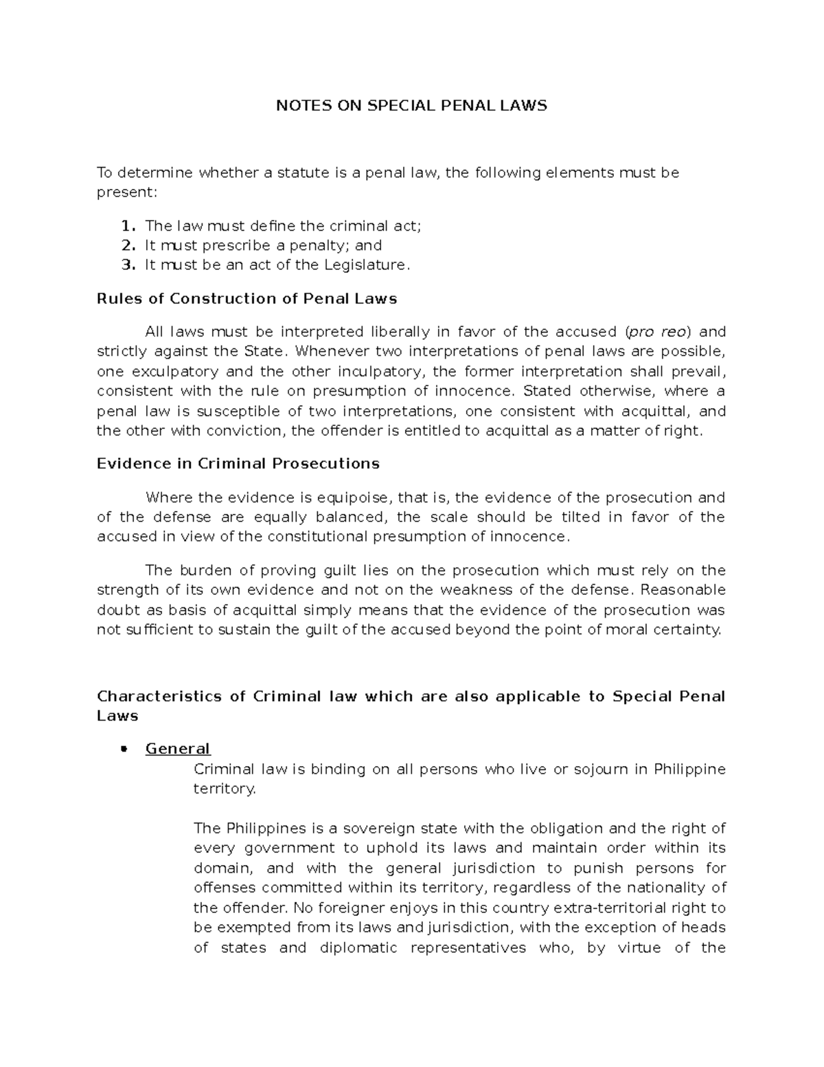 notes-on-special-penal-laws-notes-on-special-penal-laws-to-determine