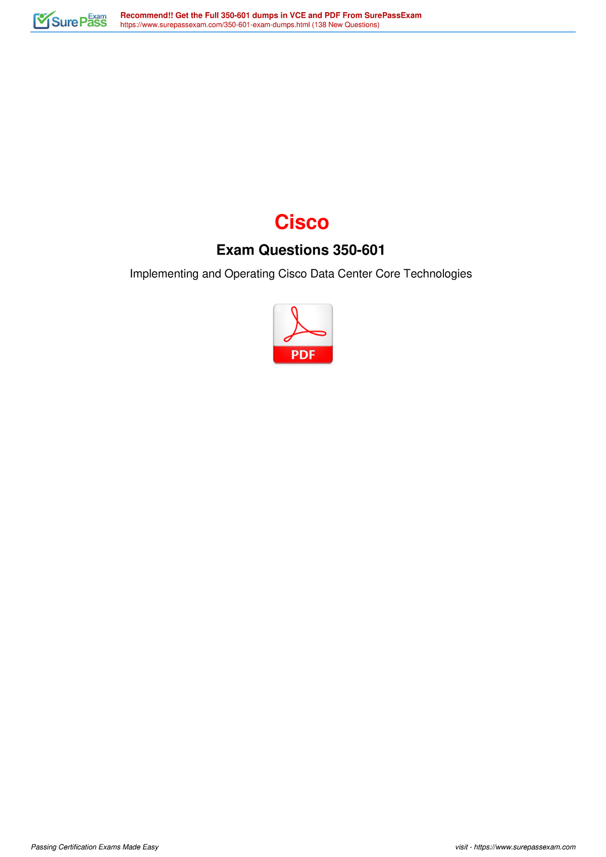 350-601 Exam Vce