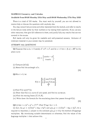 6a. Mixed exam-style questions on coordinate geometry - Solomon Press ...