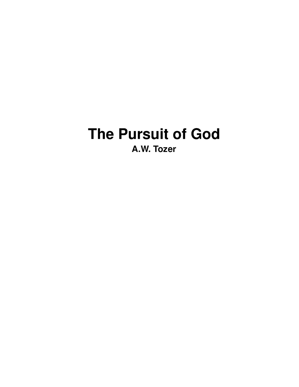 the-pursuit-of-god-theology-for-small-groups-the-pursuit-of-god-a