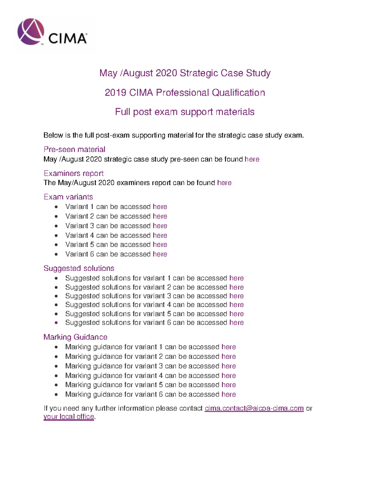 SCS may aug 20 post exam material final e42a55f9e1 - May /August 2020 ...